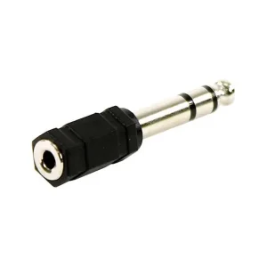 Nouvelle Collection ADAPTATEUR MINI-JACK FEMELLE STEREO / JACK MALE STEREO (à l‘unité)