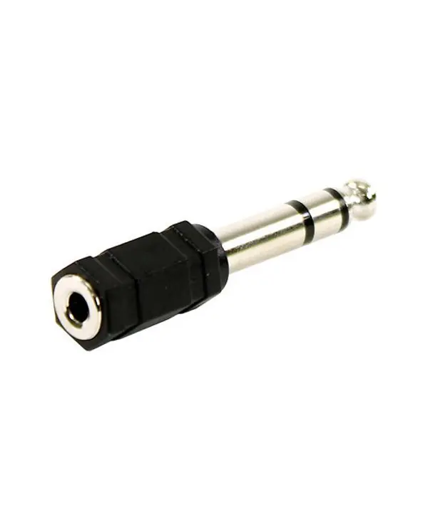 Nouvelle Collection ADAPTATEUR MINI-JACK FEMELLE STEREO / JACK MALE STEREO (à l‘unité)