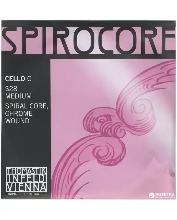 Expédition Rapide THOMASTIK SPIROCORE CELLO - SOL ACIER CHROME