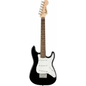 MINI STRATOCASTER LAUREL FINGERBOARD BLACK Quantité Limitée