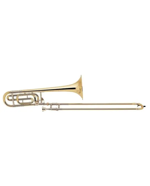 Jusqu'à Épuisement Des Stocks BACH LT42B TROMBONE COMPLET verni pavillon jaune avec étui