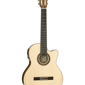 KREMONA R65CW-TL GUITARE FLAMENCO ELECTRO CAISSE FINE - Epicéa massif Meilleure Vente