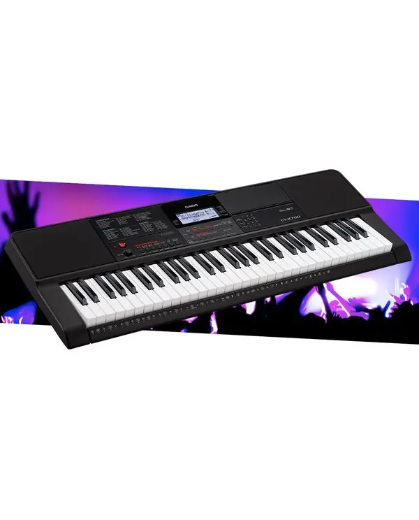 CASIO CT-X700 CLAVIER ARRANGEUR PORTABLE NOIR Soldes