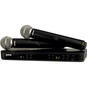 SHURE BLX288E-SM58-M17 SYSTEME COMPLET SANS FIL 2 MICROS SM58 Solde