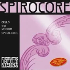 Acheter Direct THOMASTIK SPIROCORE CELLO 1/2 - "moyen" JEU