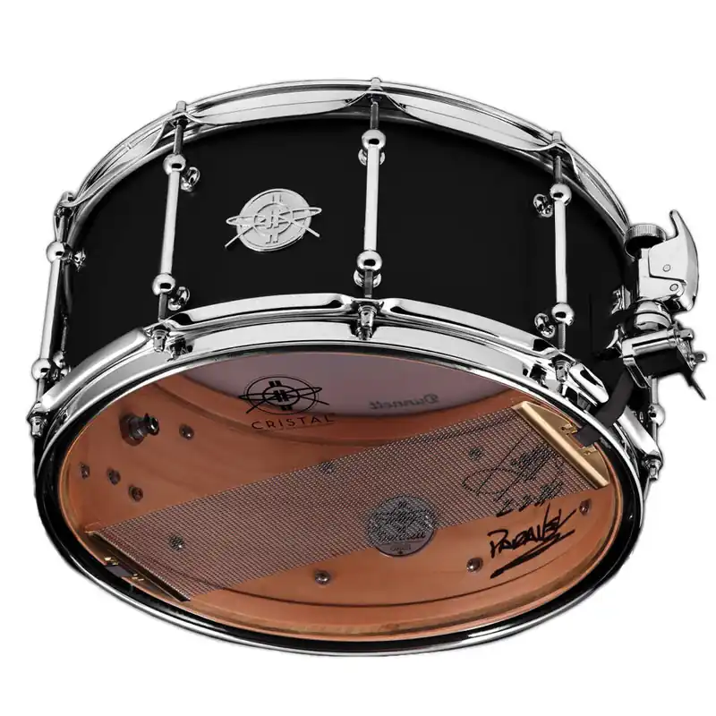 Dunnett Classic StereoPly 7x14‘‘ Snare Drum - Gloss Black Dernière Chance