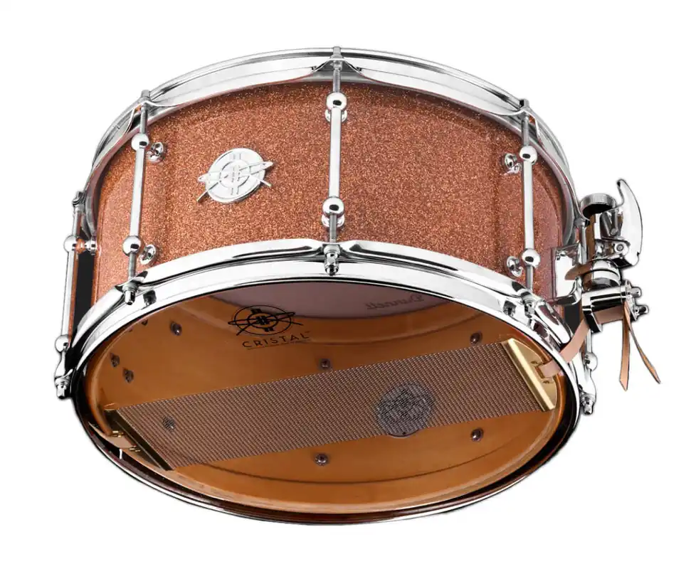 Dunnett Classic StereoPly 7x14‘‘ Snare Drum - Champagne Sparkle Soldes