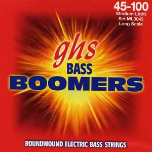 Produit De Marque GHS 3045ML BOOMERS JEU CORDE BASSE ELECTRIQUE - MEDIUM LIGHT 45-100