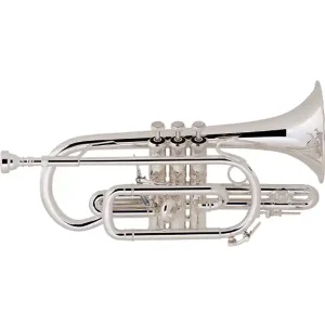 Pas Cher BACH STRADIVARIUS 184S CORNET SIB ARGENTE avec étui et embouchure