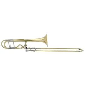 Certifié BACH A47BO ARTISAN "LA ROSA" TROMBONE COMPLET VERNI avec étui