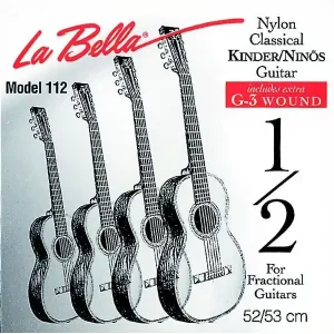 Achetez Aujourd'hui LABELLA FG112 JEU CORDE GUITARE CLASSIQUE 1/2 (52/53cm)