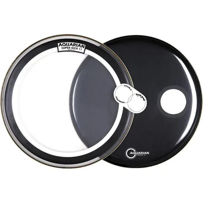 Pack Aquarian Superkick II 22" + Regulator 22" Authentique