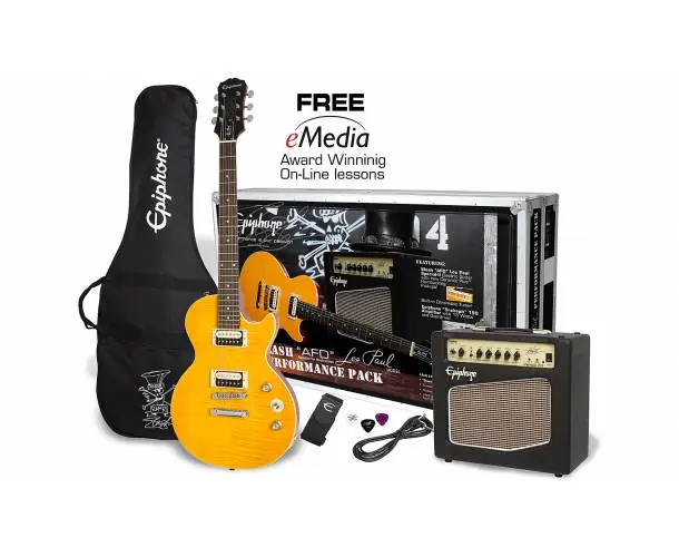 Dernier Modèle SLASH APPETITE LES PAUL SPECIAL-II PERFORMANCE PACK - APPETITE AMBER