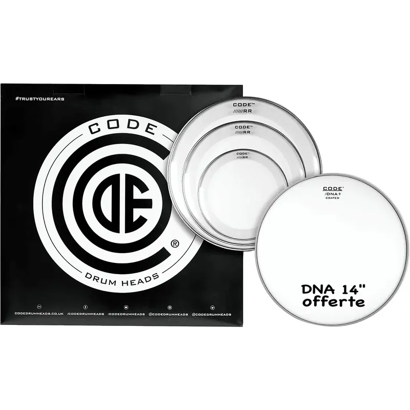 Remise Pack CODE Reso Ring 10"/12"/14" Clear + Dna 14" Coated