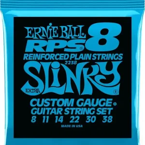 Usine Directe ERNIE BALL 2238 RPS EXTRA SLINKY JEU CORDES GUITARE ELECTRIQUE 08-38