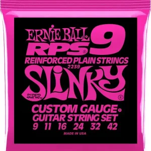 ERNIE BALL 2239 RPS SUPER SLINKY JEU CORDES GUITARE ELECTRIQUE 09-42 Remise