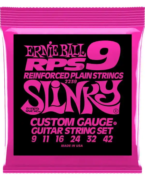 ERNIE BALL 2239 RPS SUPER SLINKY JEU CORDES GUITARE ELECTRIQUE 09-42 Remise