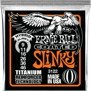 Soldes ERNIE BALL 3122 RPS TITANIUM HYBRID SLINKY JEU GUIT. ELECTRIQUE 9-46