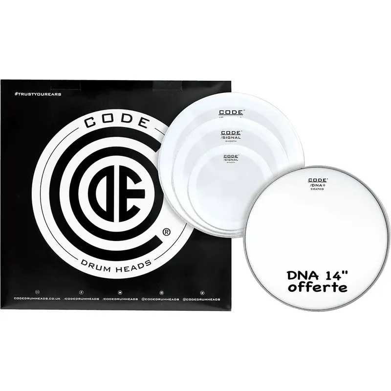 Marque Pack CODE Signal 12"/13"/16" Smooth + Dna 14" Coated