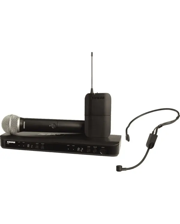 Jusqu'à Épuisement Des Stocks SHURE BLX1288E-PGA31-M17 SYSTEME COMPLET SANS FIL 2 MICROS PG58/PGA31