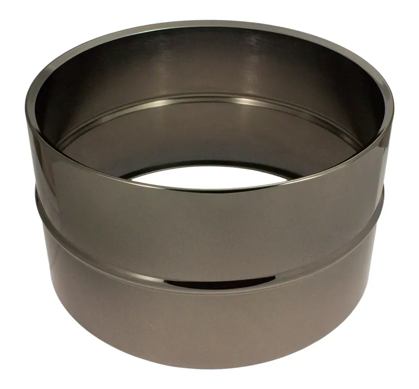 Satisfait Ou Remboursé SPAREDRUM Fut 14"x 08" Laiton Black Nickel