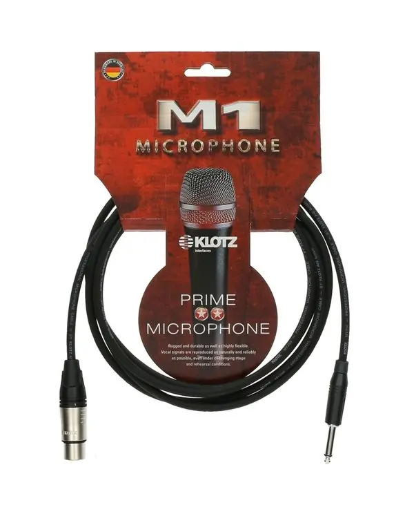 Remise KLOTZ M1FP1K0500 CABLE JACK MALE MONO/XLR FEMELLE 5m