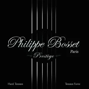 PHILIPPE BOSSET PRESTIGE JEU GUITARE CLASSIQUE TIRANT FORT Expédié Aujourd'hui