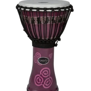 GEWA LIBERTY R10 DJEMBE EN PVC 10" ACCORD PAR CORDES BALI PURPLE Meilleure Vente