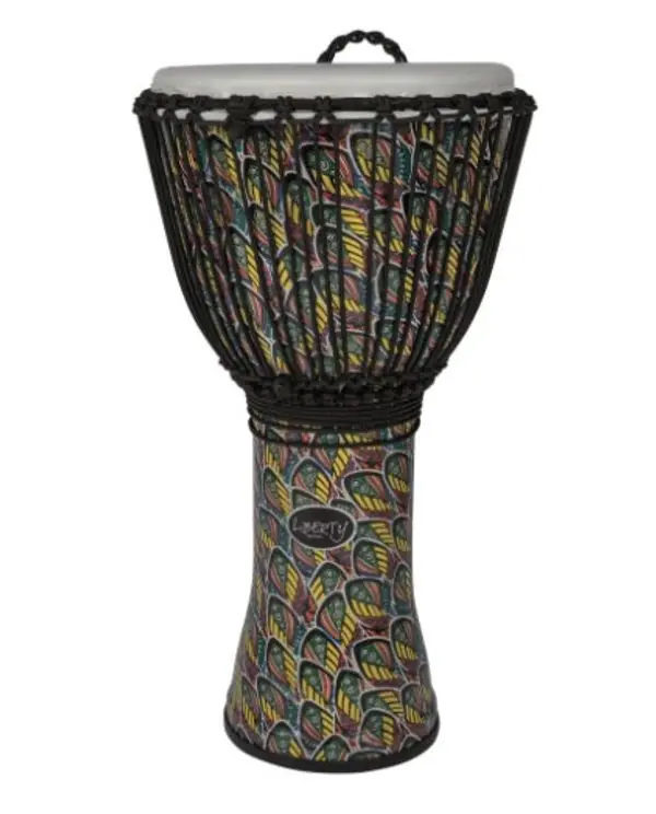 Solde GEWA LIBERTY R12 DJEMBE EN PVC 12" ACCORD PAR CORDES PEACOCK
