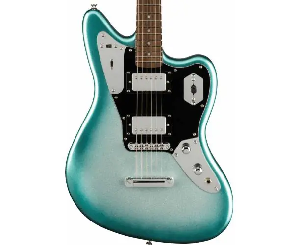 Produit De Marque CONTEMPORARY JAGUAR HH ST LAUREL FINGERBOARD BLACK PICKGUARD SKY BURST METALLIC