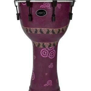 GEWA LIBERTY M14 DJEMBE EN PVC 14" ACCORD MECANIQUE BALI PURPLE Prix Cassé