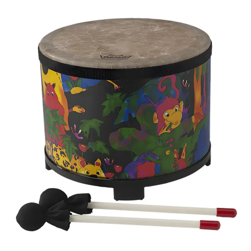 Haute Qualité Floor Tom Remo Kids 7.5 X 10" - Rain Forest