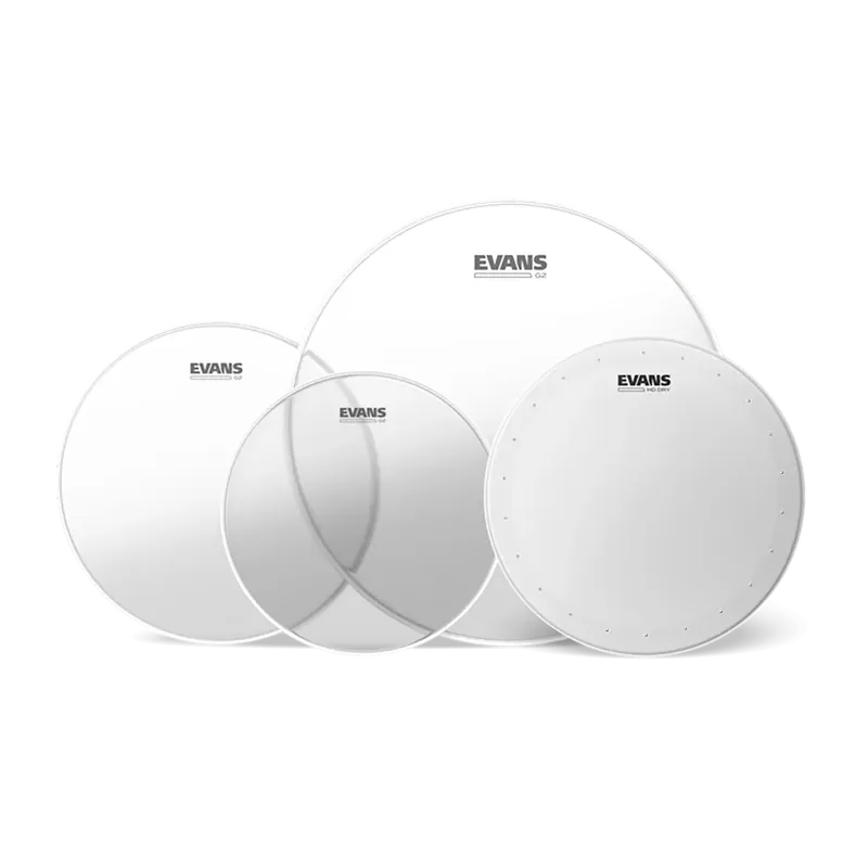EVANS Pack G2 Clear 10"/12"/14" + HD Dry 14" Affaire À Saisir