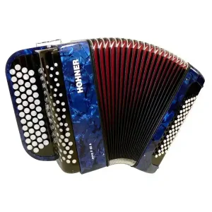 Satisfait Ou Remboursé HOHNER NOVA II 60 BASSES NOIR ACCORDEON CHROMATIQUE BOUTONS + HOUSSE