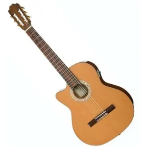 Meilleur Prix KREMONA S65CW LH GUITARE CLASSIQUE ELECTRO GAUCHER Table cèdre massif