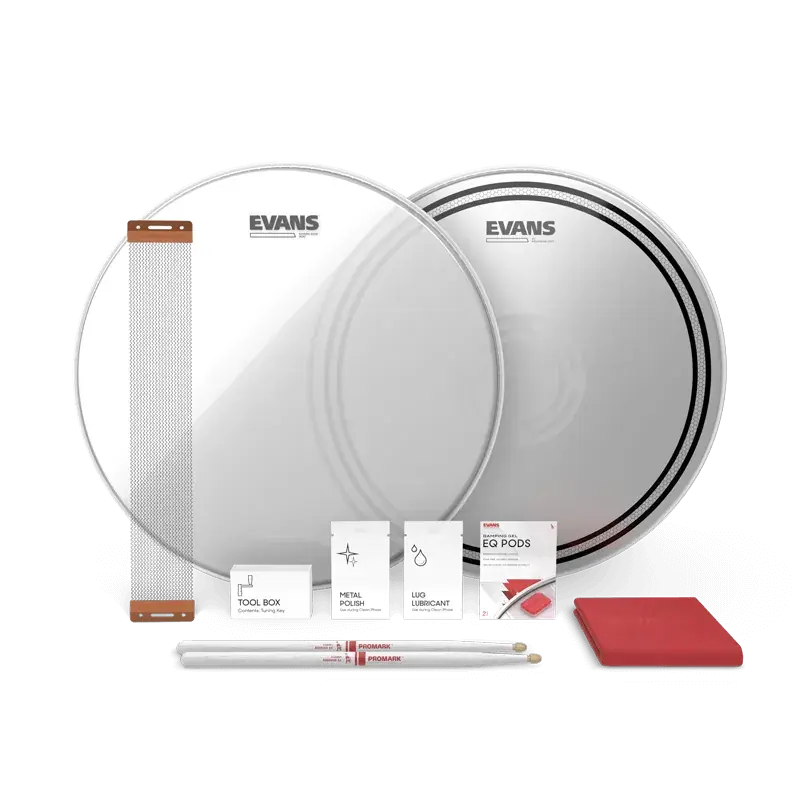 Marque Pack Evans Tune Up Kit Ec Reverse Dot 14"