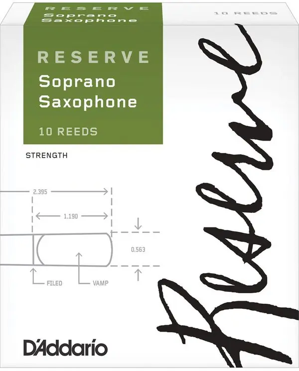 D‘ADDARIO RESERVE ANCHES SAXOPHONE SOPRANO 3+ Acheter En Ligne