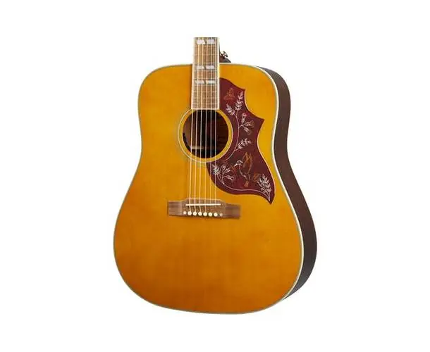 Prix Réduit INSPIRED BY GIBSON HUMMINGBIRD AGED NATURAL ANTIQUE GLOSS