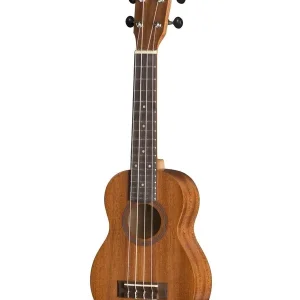 VGS MANOA KALEO K-SO-E UKULELE SOPRANO ELECTRO NAT "CHEVRON" + housse Promotion
