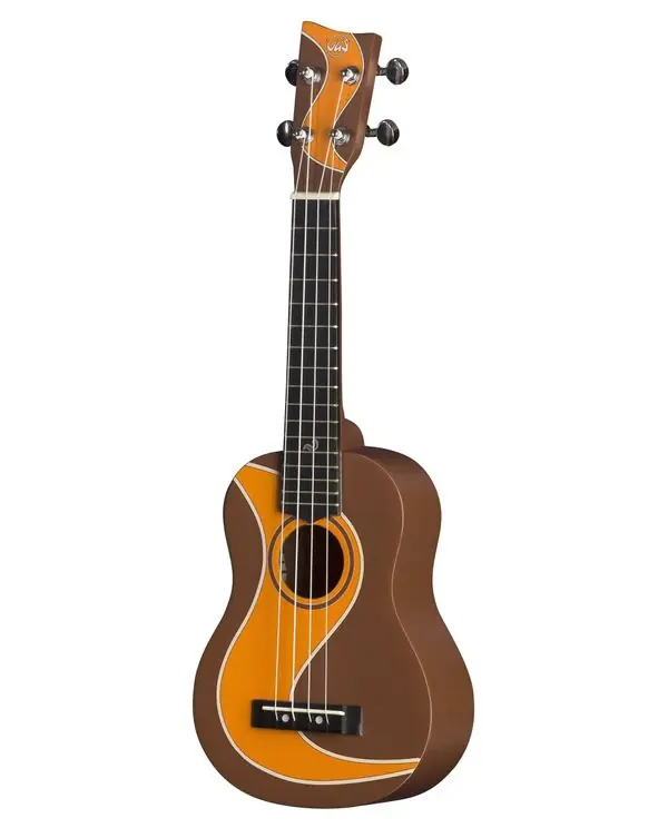 Nouvelle Collection VGS MANOA WAIMEA W-SO-BR UKULELE SOPRANO "MUDY ROADS" + housse