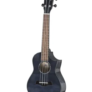 VGS MANOA S-CO-BM UKULELE CONCERT ERABLE FADED BLACK + housse Prix Cassé