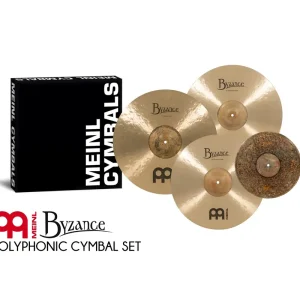 MEINL Byzance Polyphonic Pack 4pcs Haute Qualité