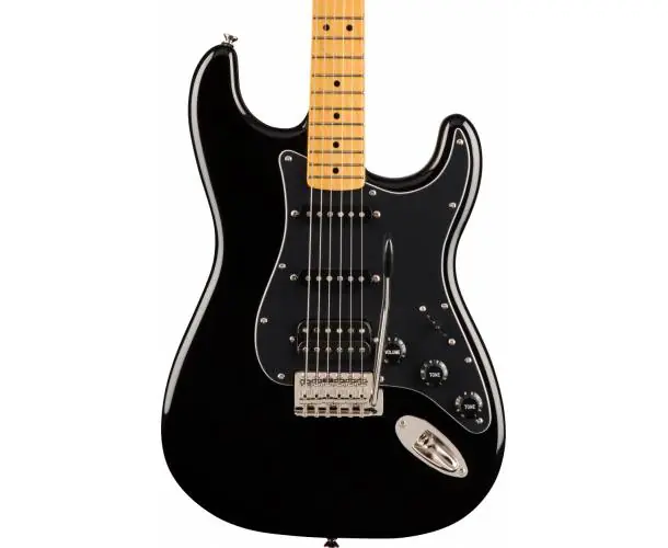 CLASSIC VIBE 70S STRATOCASTER HSS MAPLE FINGERBOARD BLACK Bon Marché