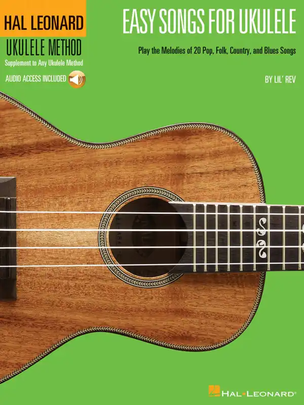 Hal Leonard Hal Leonard Easy Songs for Ukulele - Lil‘ Rev - Ukulele - Book/Audio Online Promotion