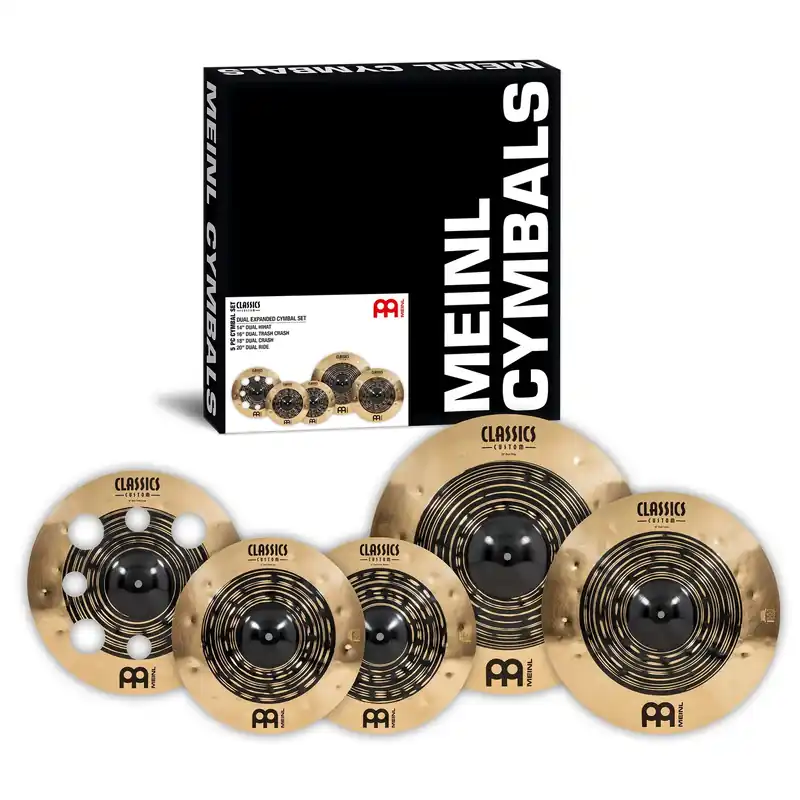 Bon Plan MEINL Classics Custom Dual Expanded Pack 4pcs