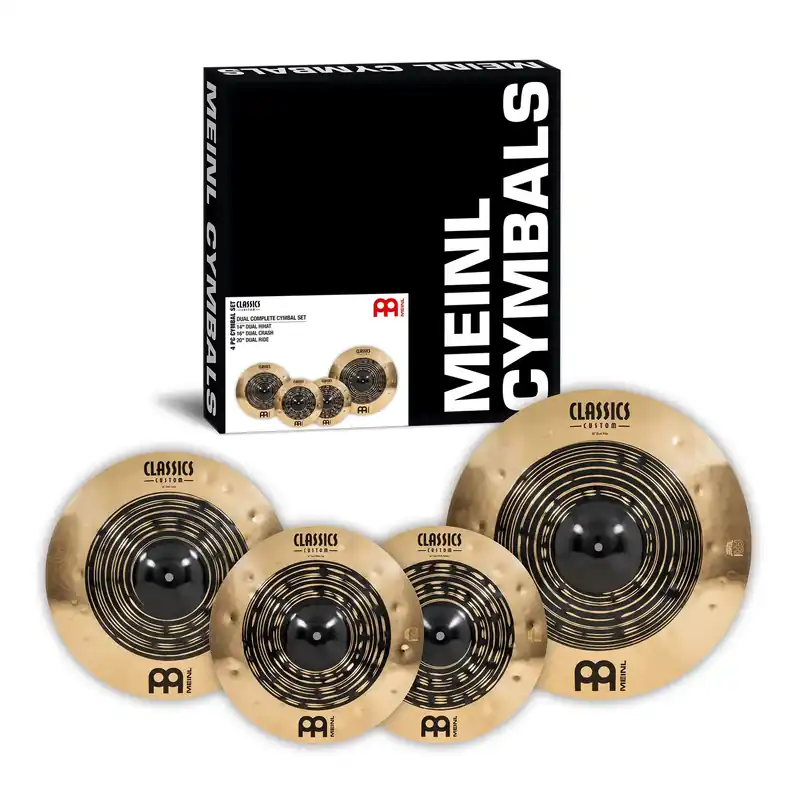 Offre Limitée MEINL Classics Custom Dual Complete Pack 3pcs