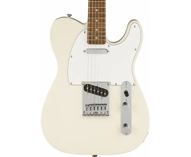 Dernier Modèle AFFINITY SERIES™ TELECASTER LAUREL FINGERBOARD WHITE PICKGUARD OLYMPIC WHITE