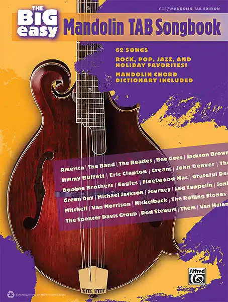 Hal Leonard The Big Easy Mandolin TAB Songbook - Mandolin TAB - Book Achat Immédiat