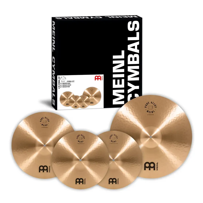 MEINL Pure Alloy Pack 3pcs Prix Cassé