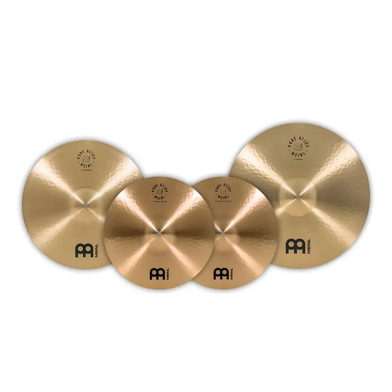 Offre Limitée MEINL Pure Alloy Complete Pack 3pcs